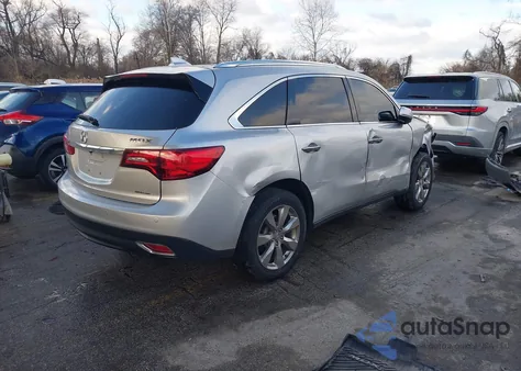 2014 Acura Mdx Advance Pkg W/Entertainment Pkg из США, поврежденный, VIN 5FRYD4H84EB045183